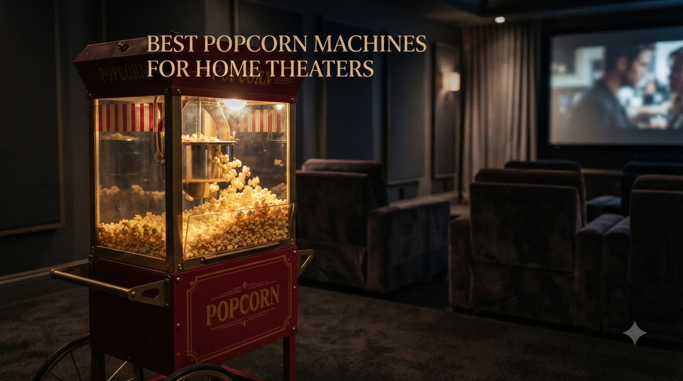 best popcorn machines for home theaters