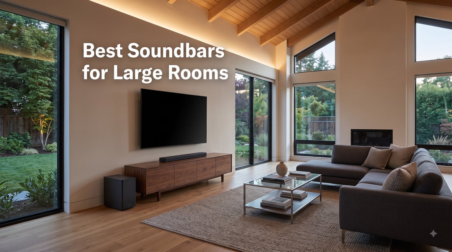 Best Soundbars for Large Rooms
