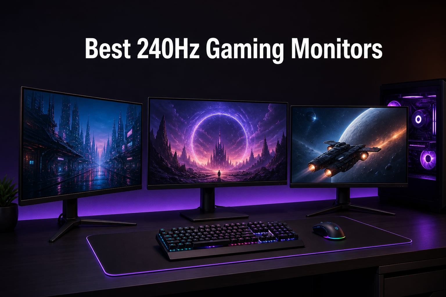 Best 240Hz Gaming Monitors