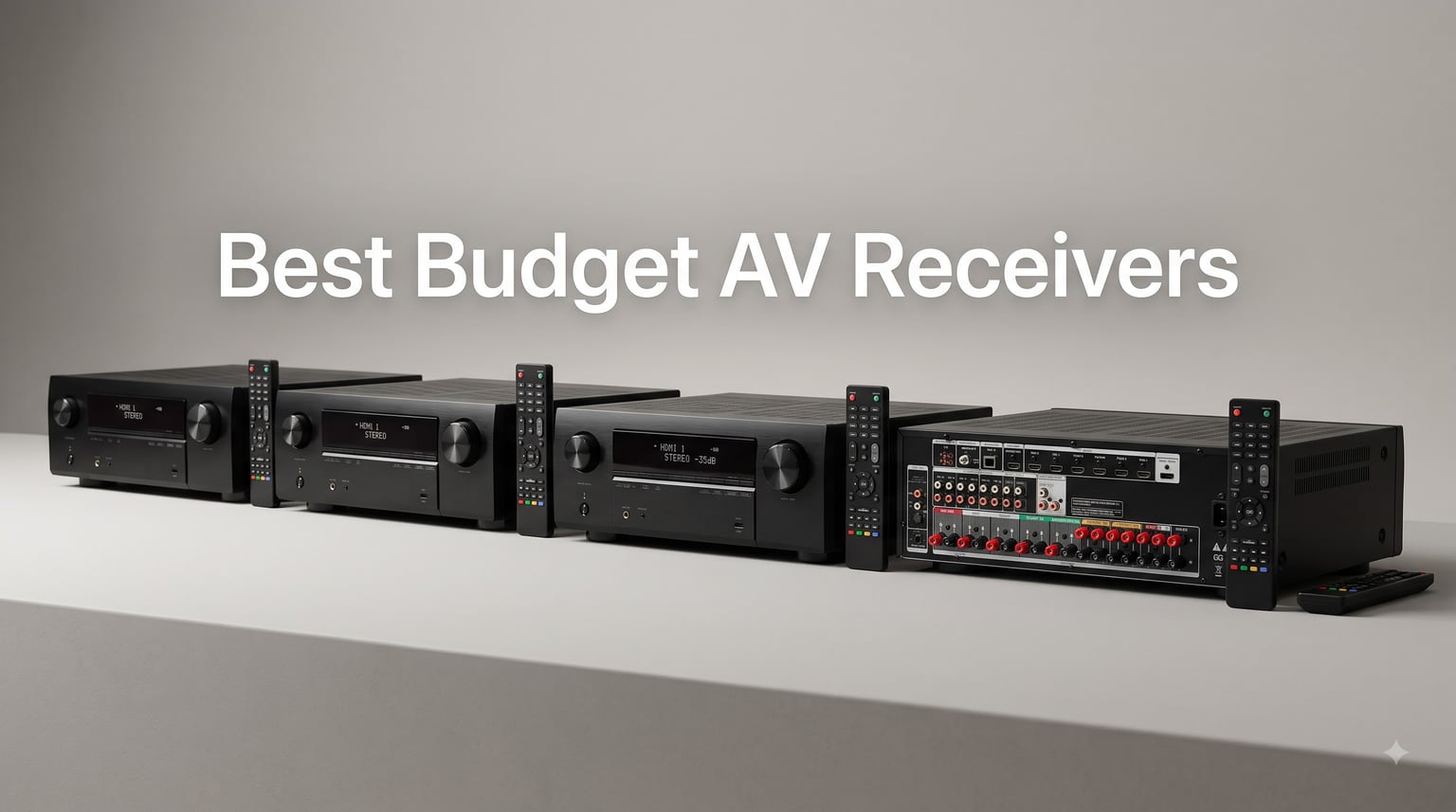 Best Budget AV Receivers
