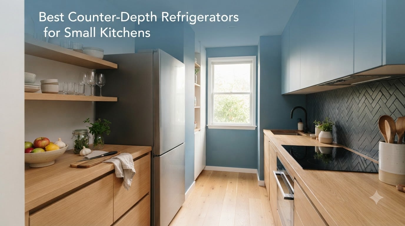 Best Counter-Depth Refrigerators for Small Kitchens