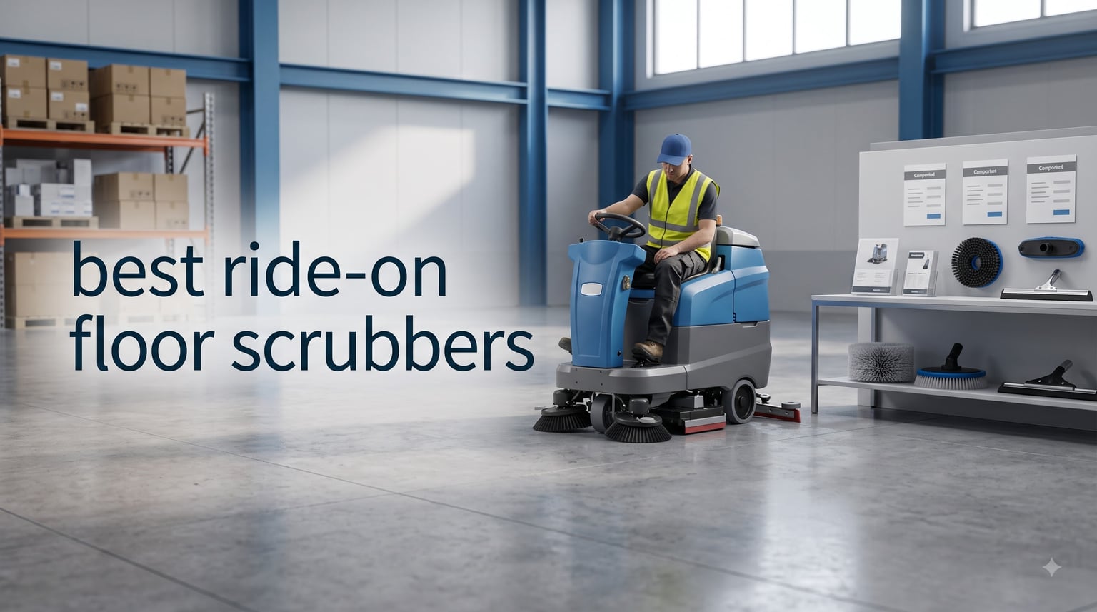 best ride-on floor scrubbers
