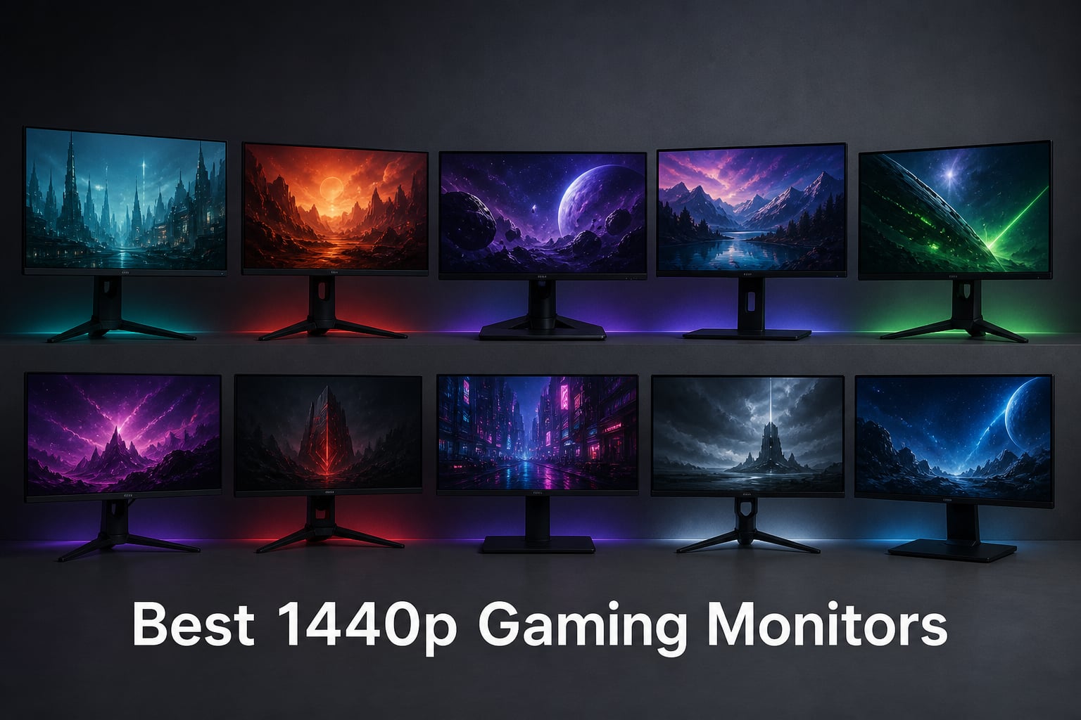 Best 1440p Gaming Monitors