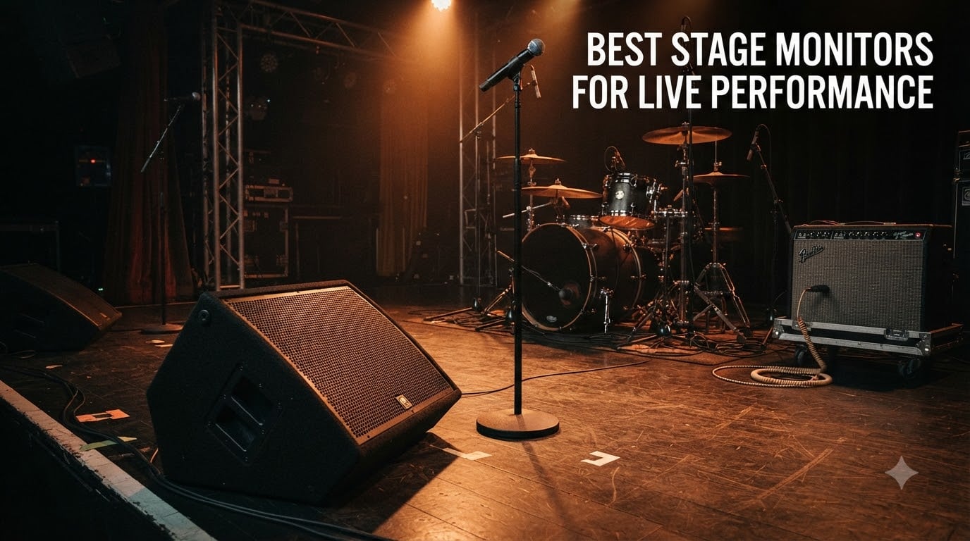 best stage monitors for live performance