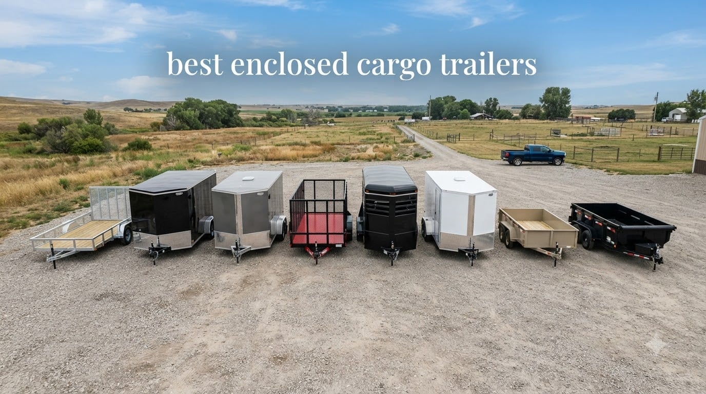 best enclosed cargo trailers