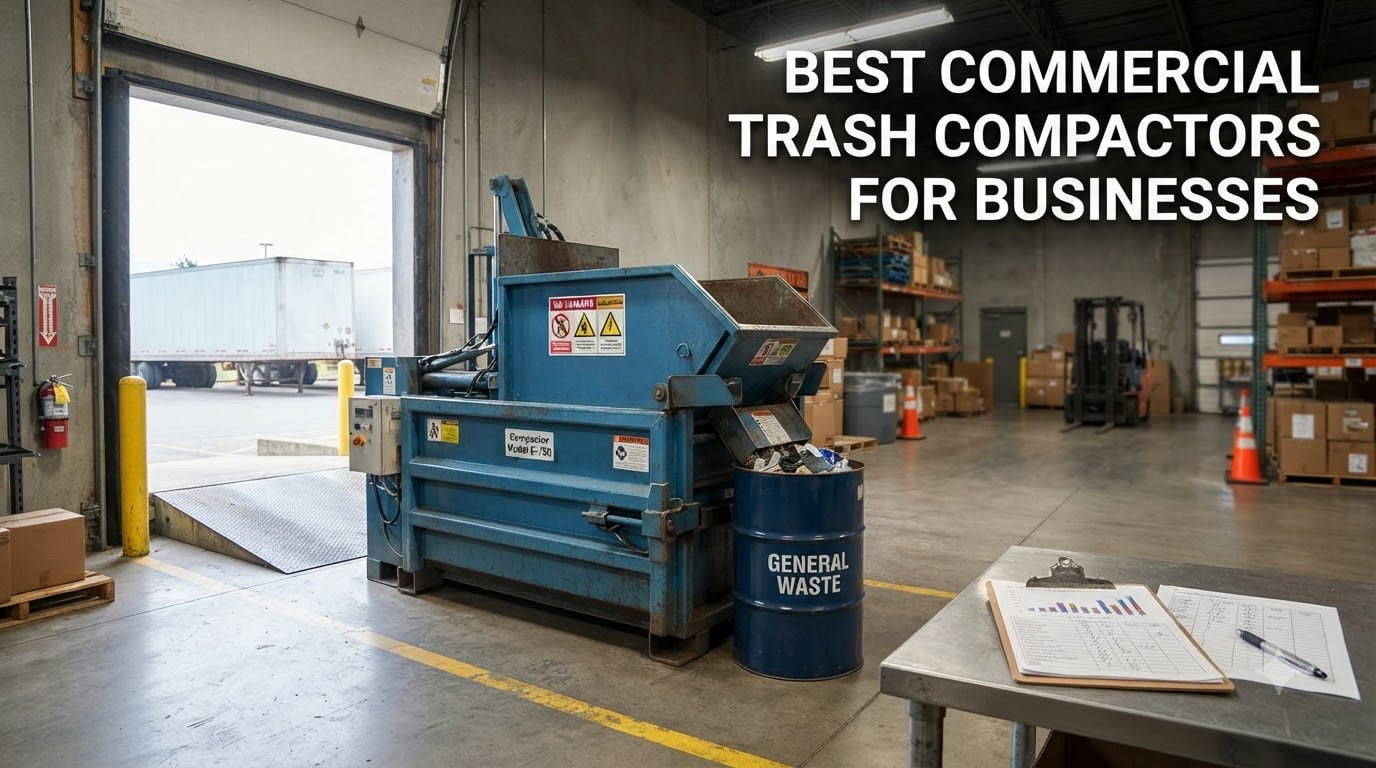 best commercial trash compactors for businesses