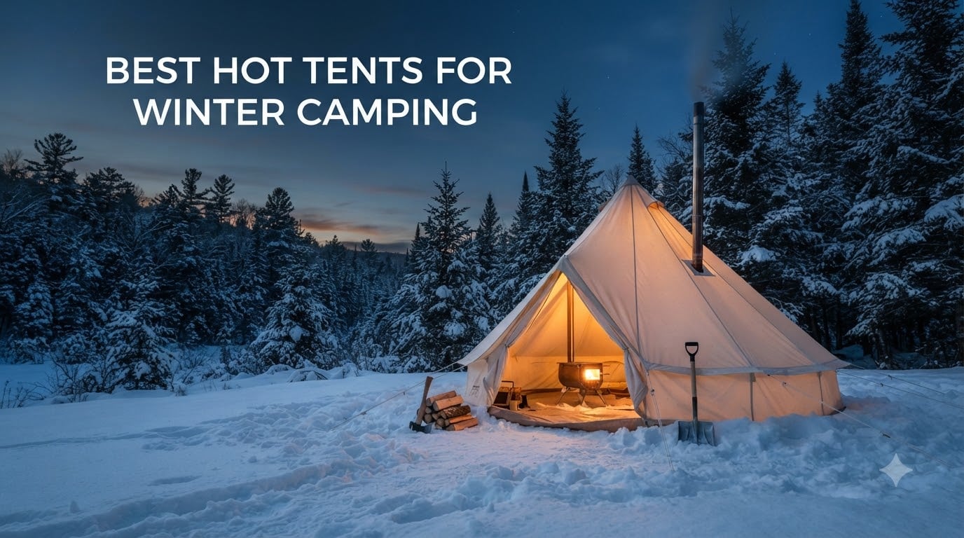 best hot tents for winter camping