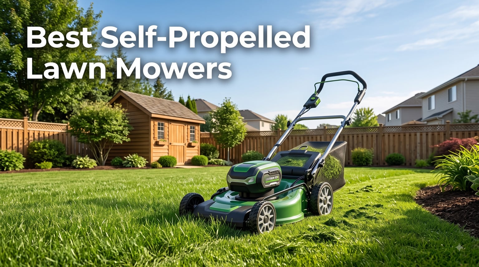 Best Self-Propelled Lawn Mowers