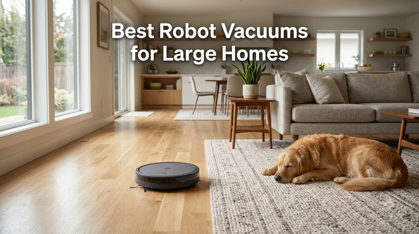 Best Robot Vacuums for Large Homes
