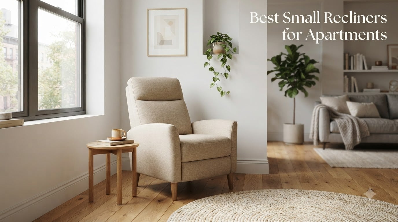 Best Small Recliners for Apartments