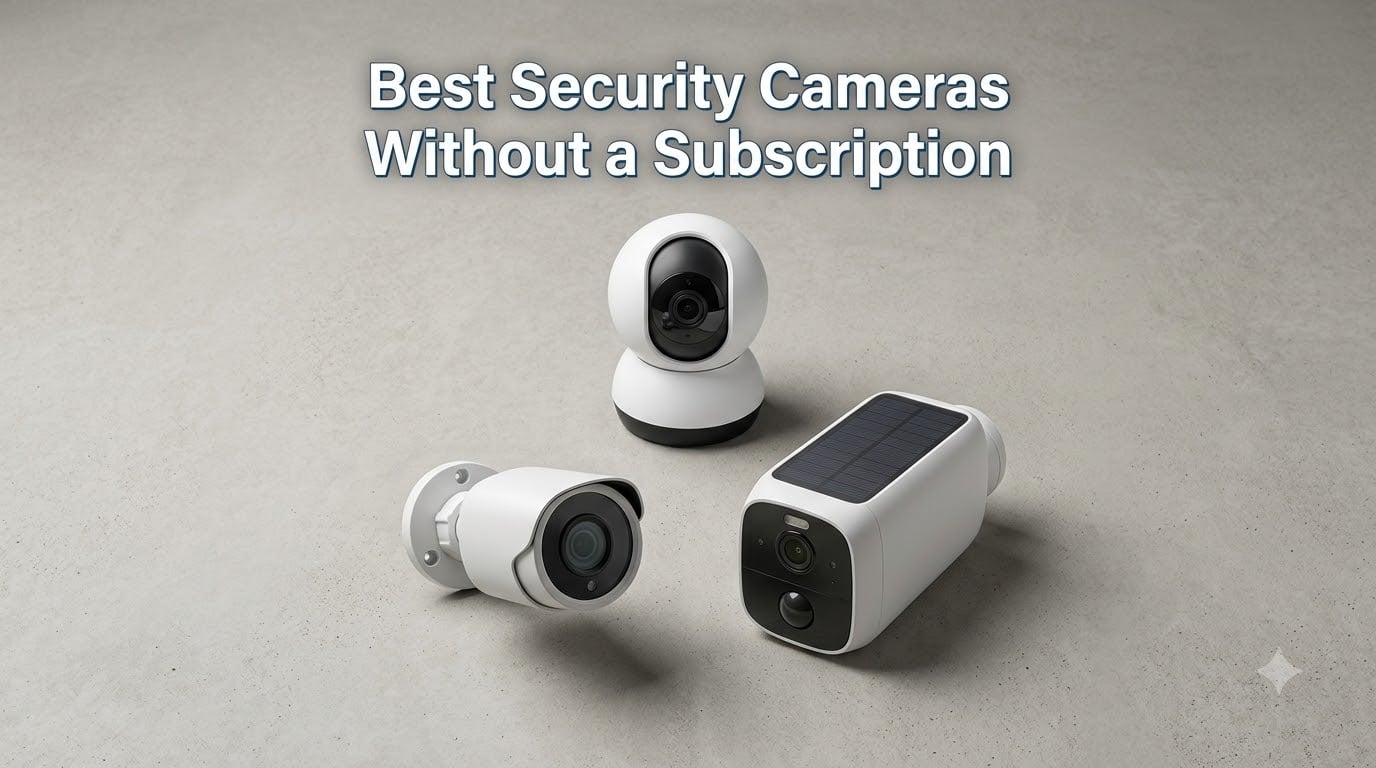 Best Security Cameras Without a Subscription