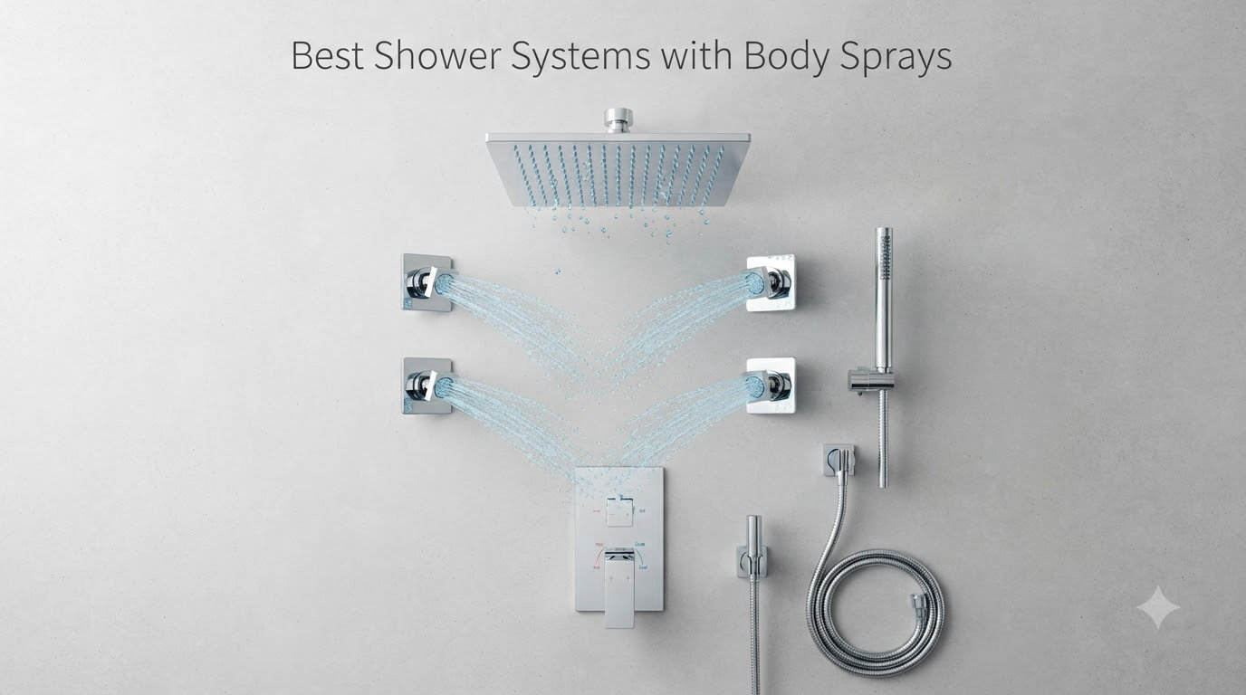 Best Shower Systems with Body Sprays