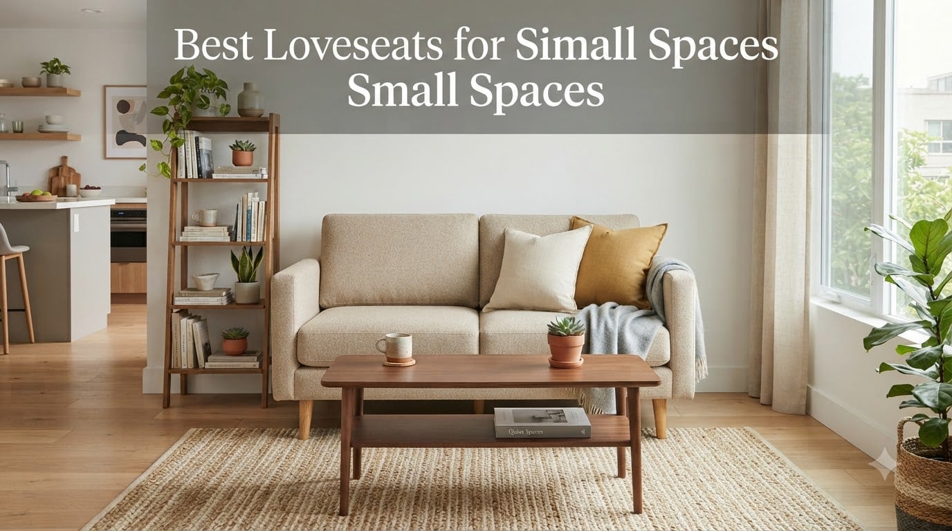 Best Loveseats for Small Spaces