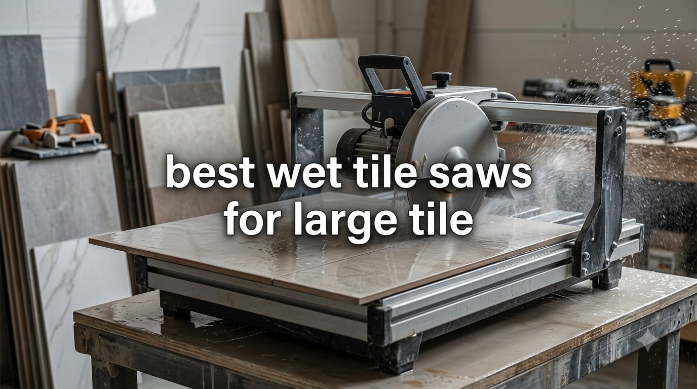best wet tile saws for large tile