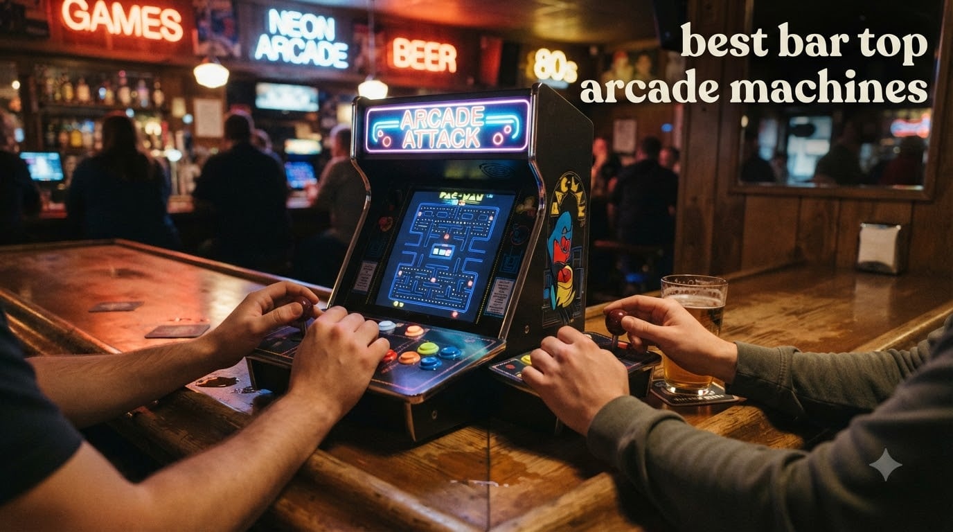 best bar top arcade machines