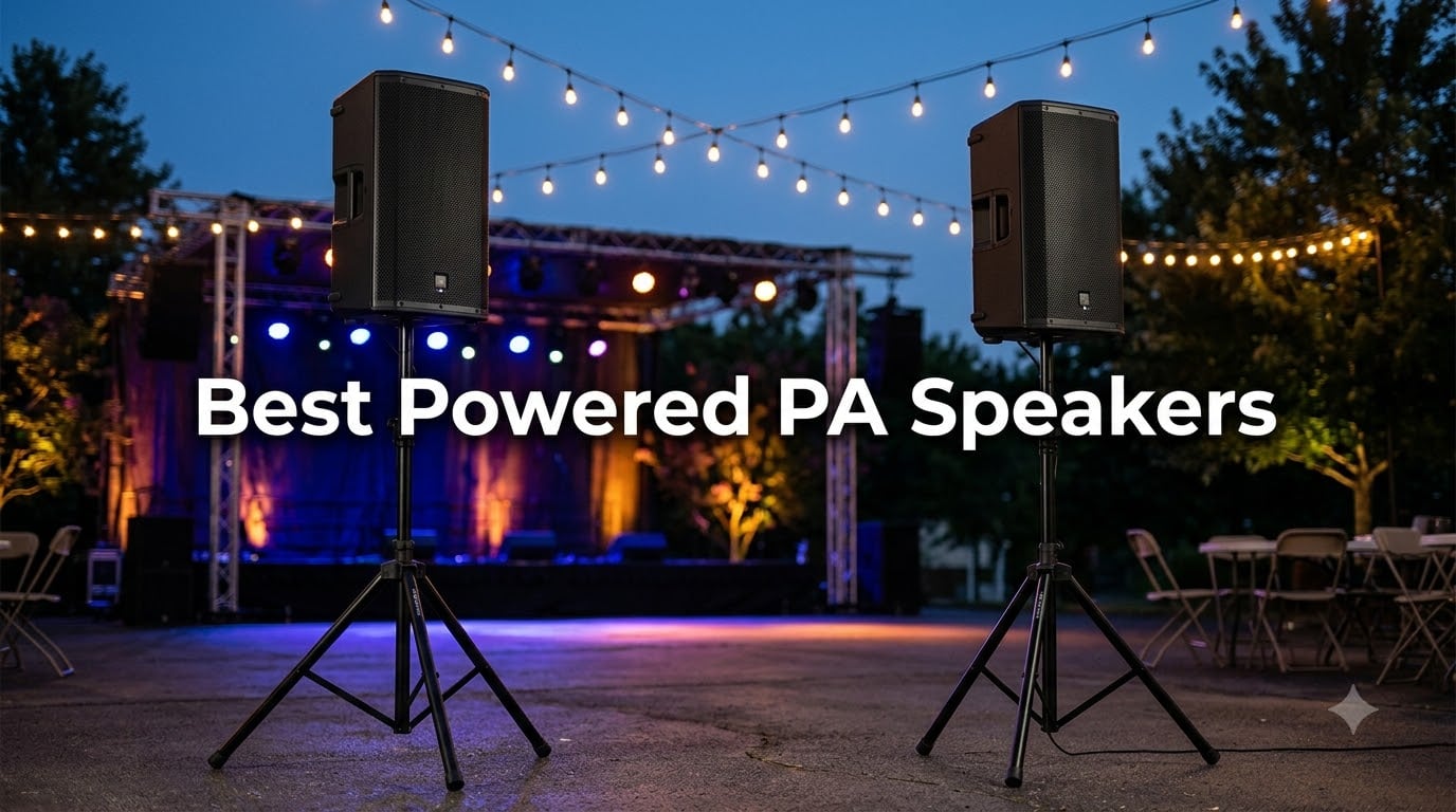 Best Powered PA Speakers