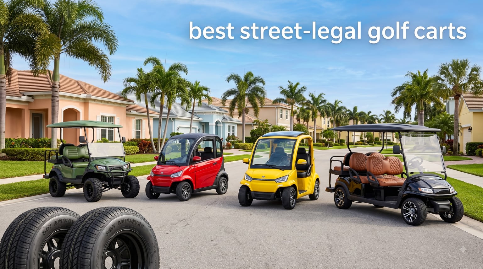 best street-legal golf carts