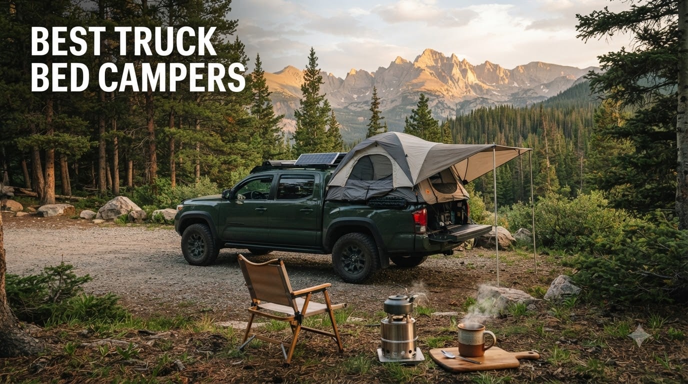 best truck bed campers