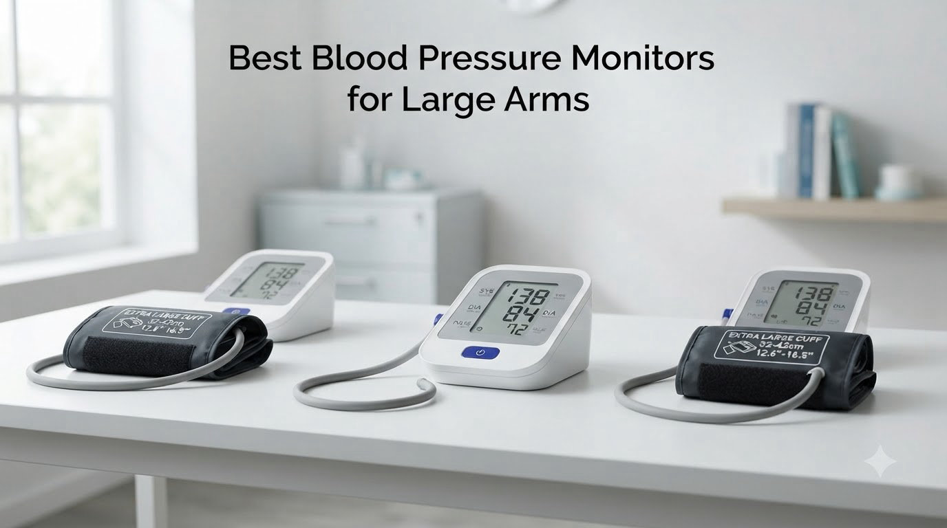Best Blood Pressure Monitors for Large Arms