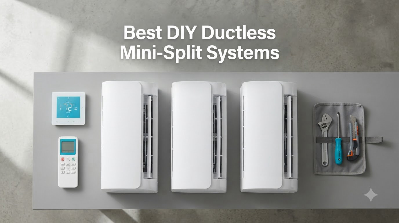 Best DIY Ductless Mini-Split Systems