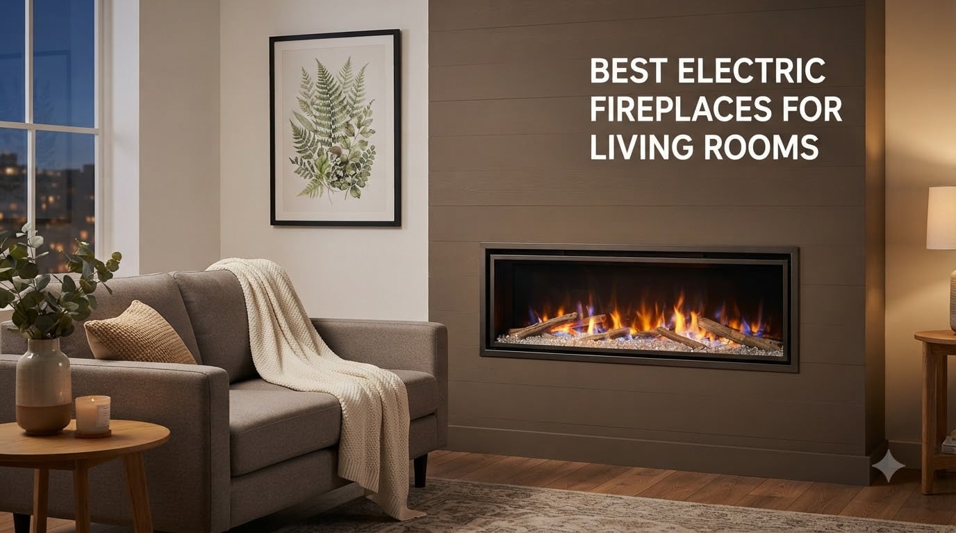 best electric fireplaces for living rooms