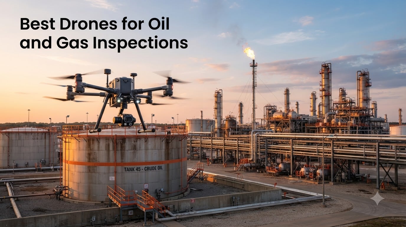 Best Drones for Oil and Gas Inspections
