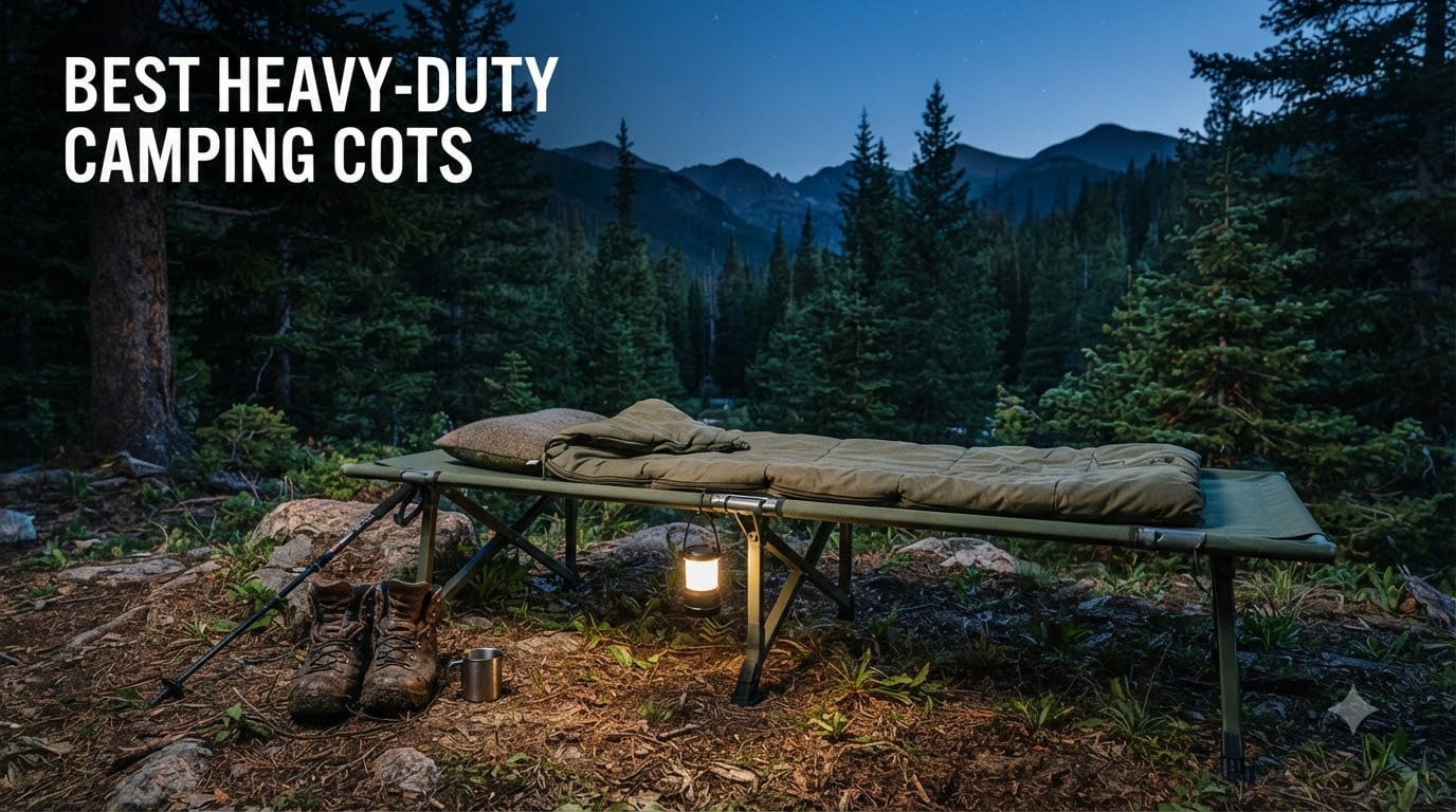 best heavy-duty camping cots