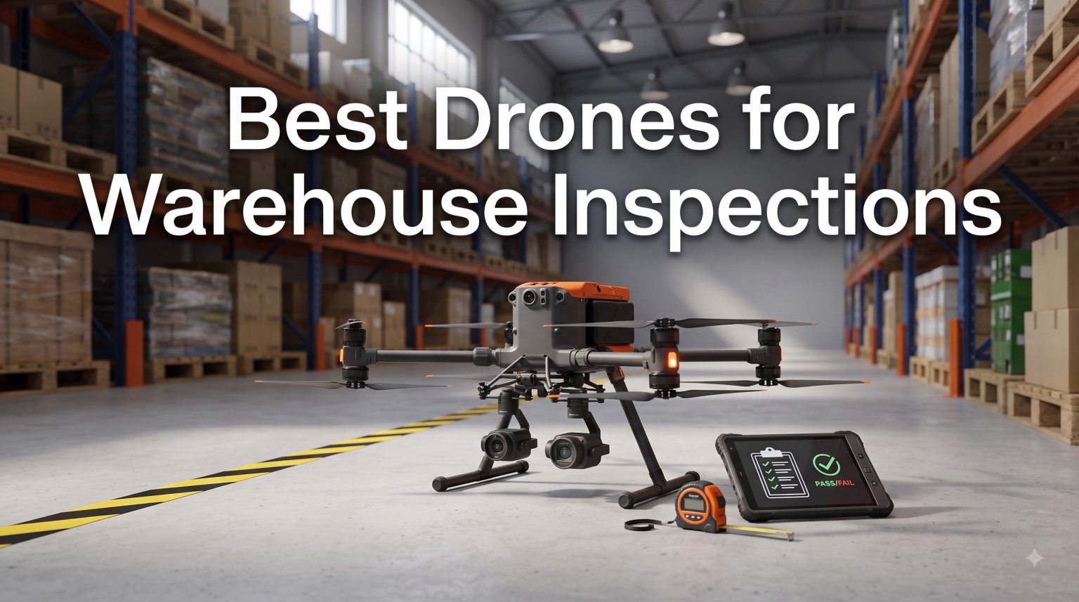 Best Drones for Warehouse Inspections