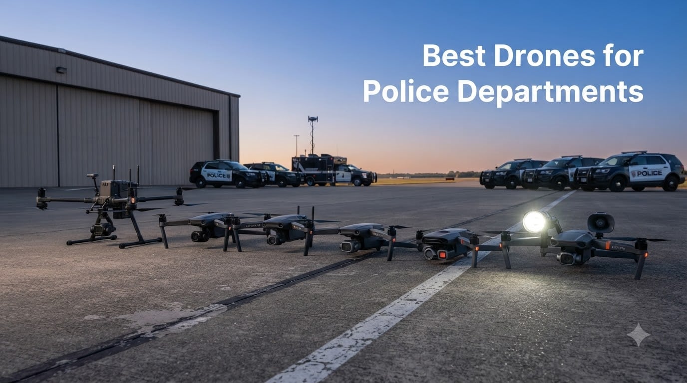 Best Drones for Police Departments