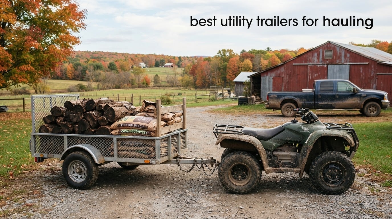 best utility trailers for hauling