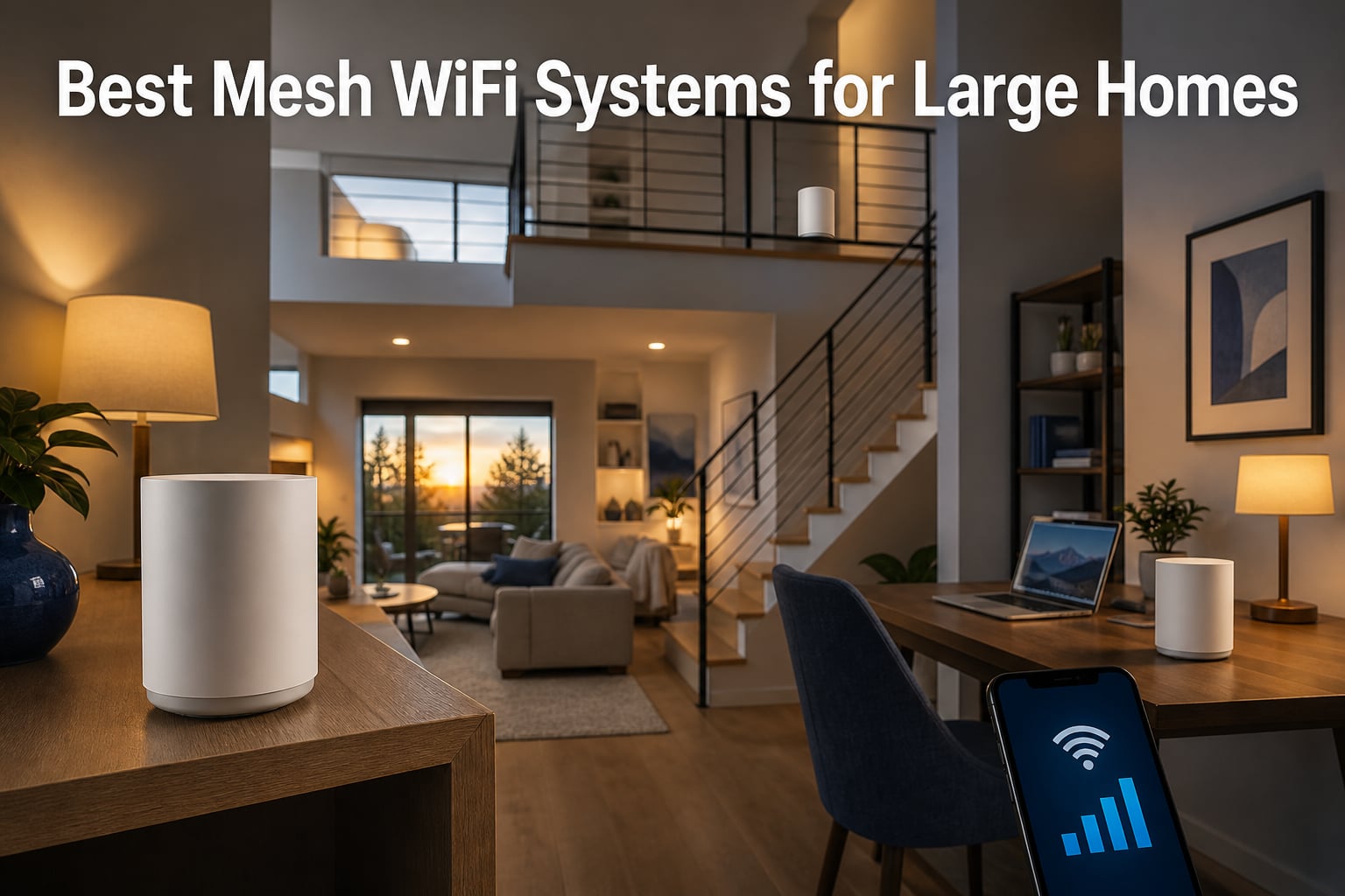Best Mesh WiFi Systems for Large Homes