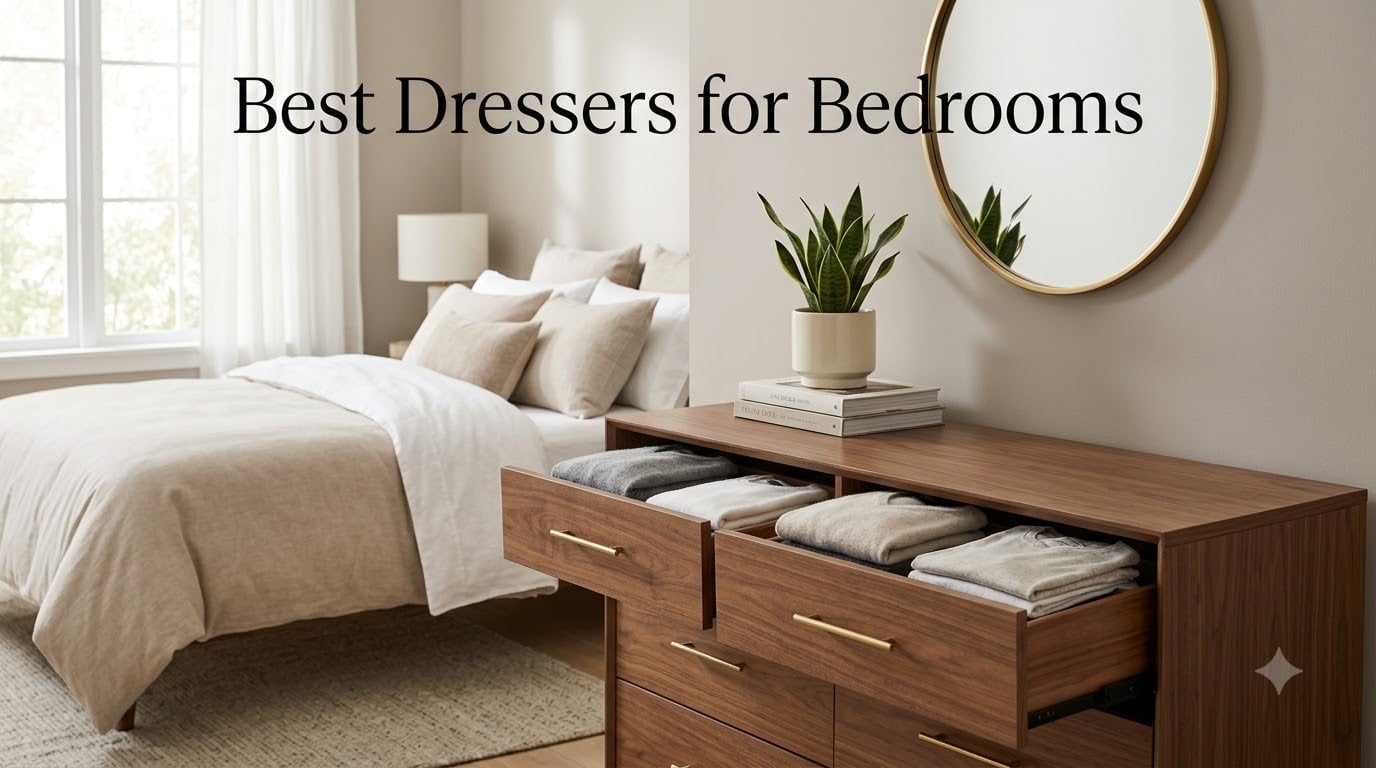 Best Dressers for Bedrooms