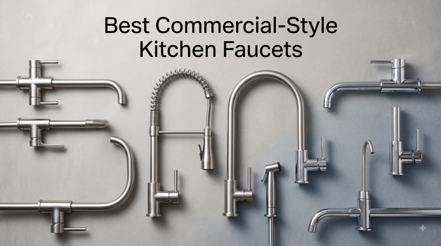 Best Commercial-Style Kitchen Faucets