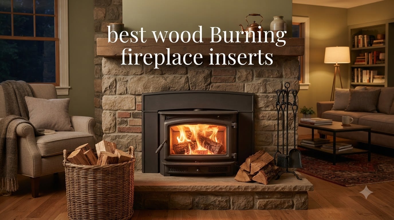 best wood burning fireplace inserts