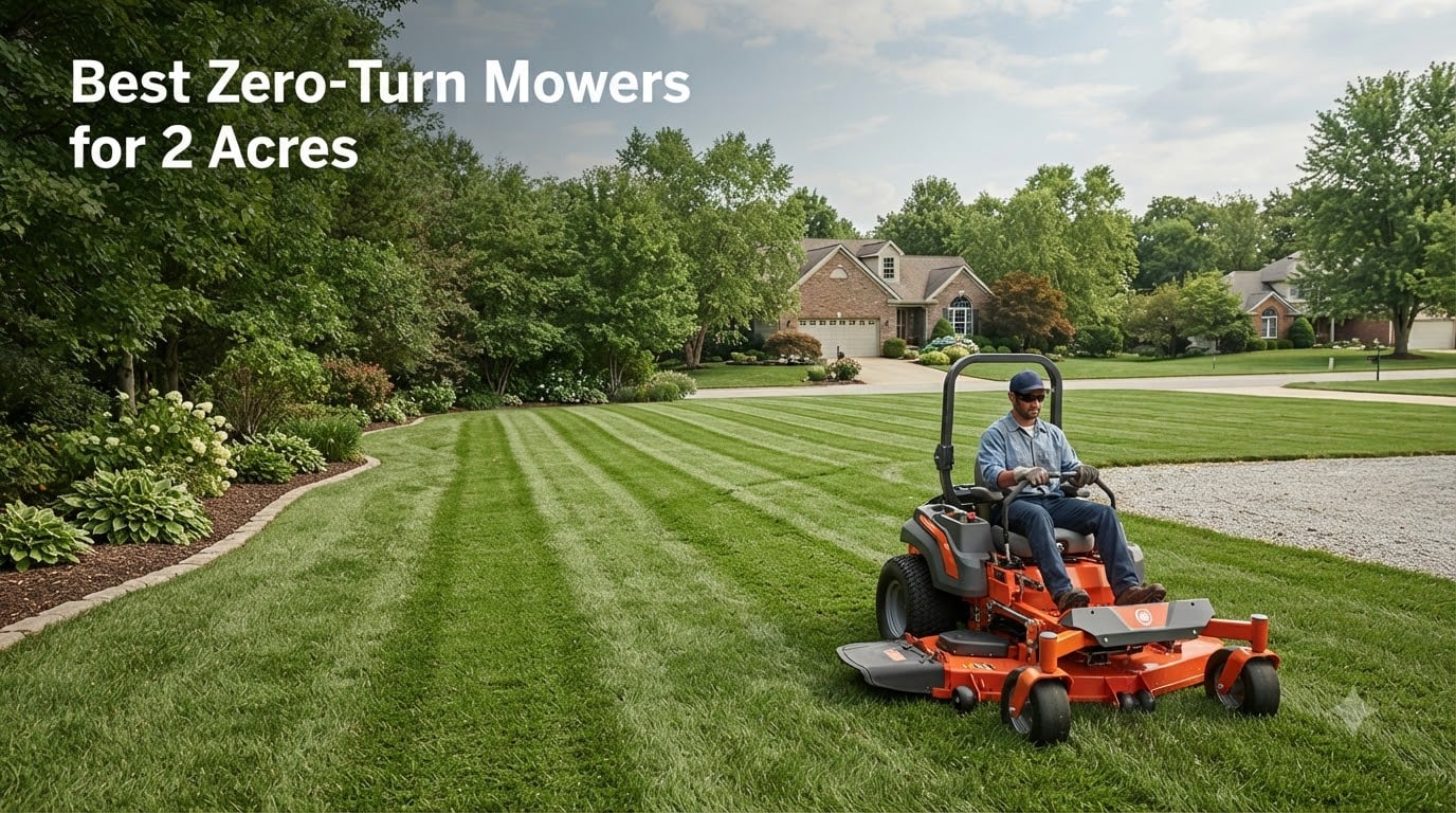 Best Zero-Turn Mowers for 2 Acres