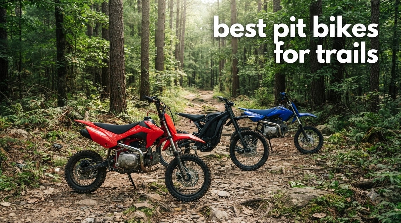 best pit bikes for trails