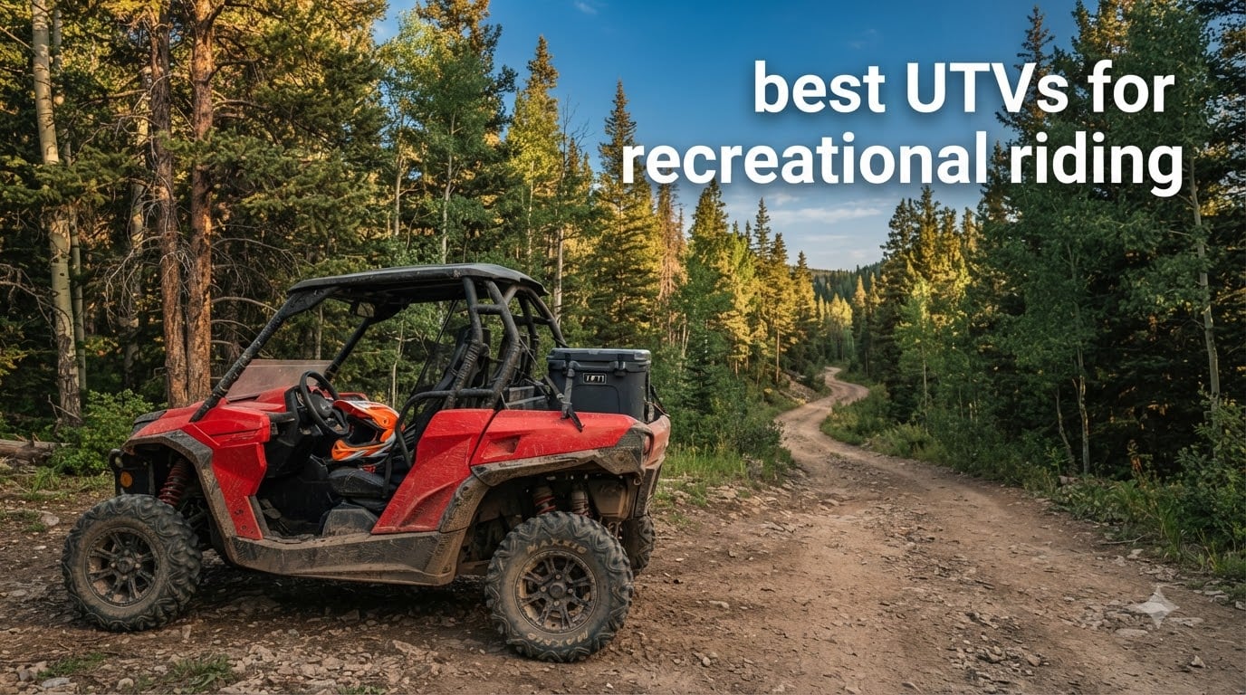 best UTVs for recreational riding