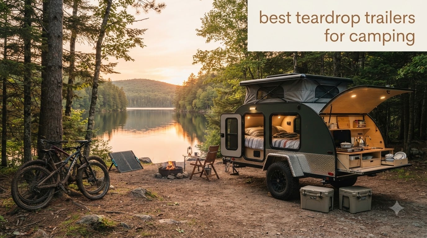 best teardrop trailers for camping