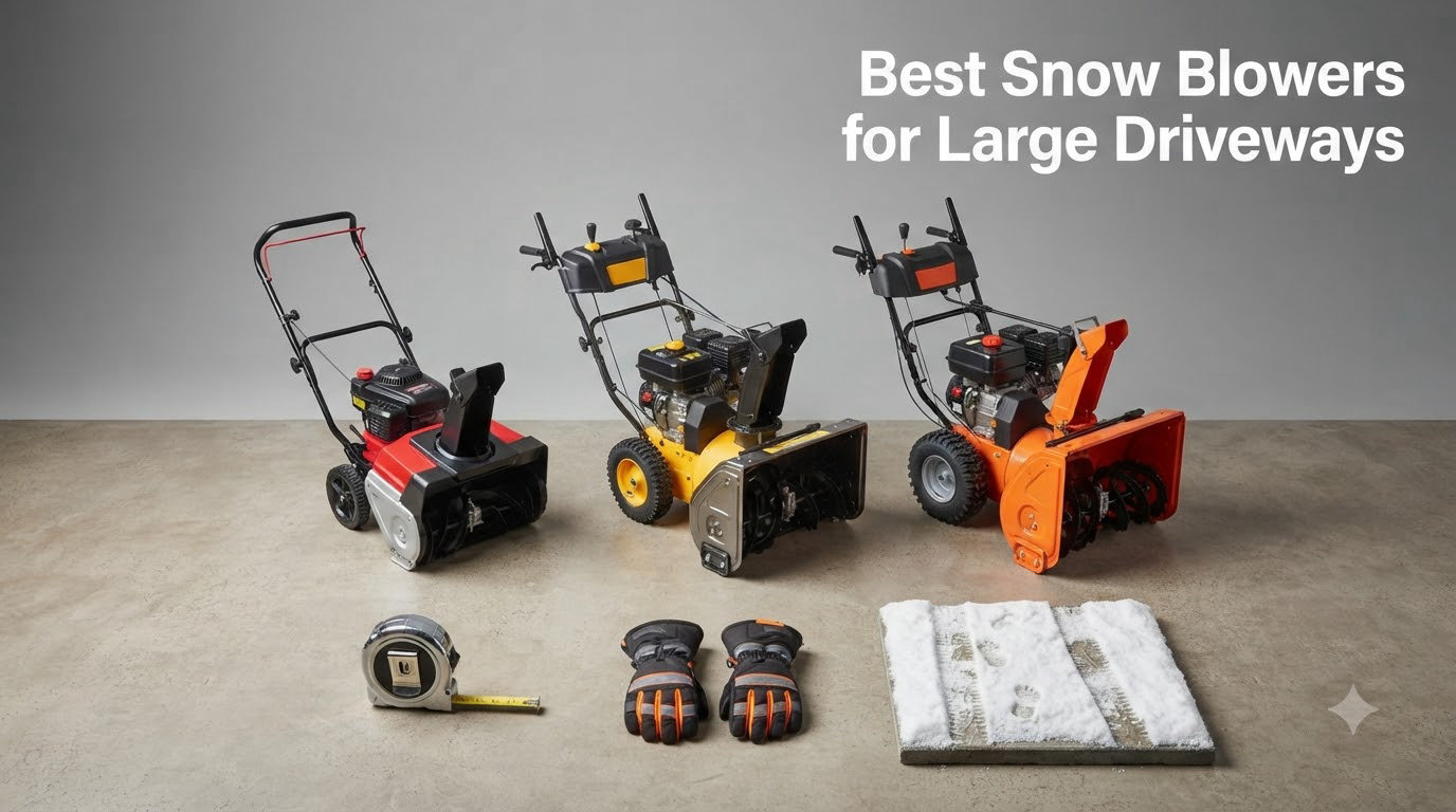 Best Snow Blowers for Large Driveways