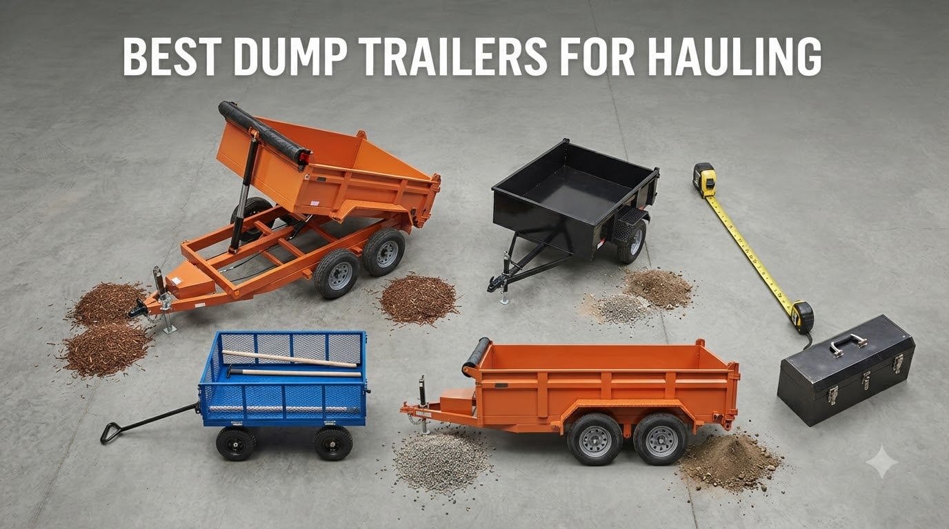 best dump trailers for hauling