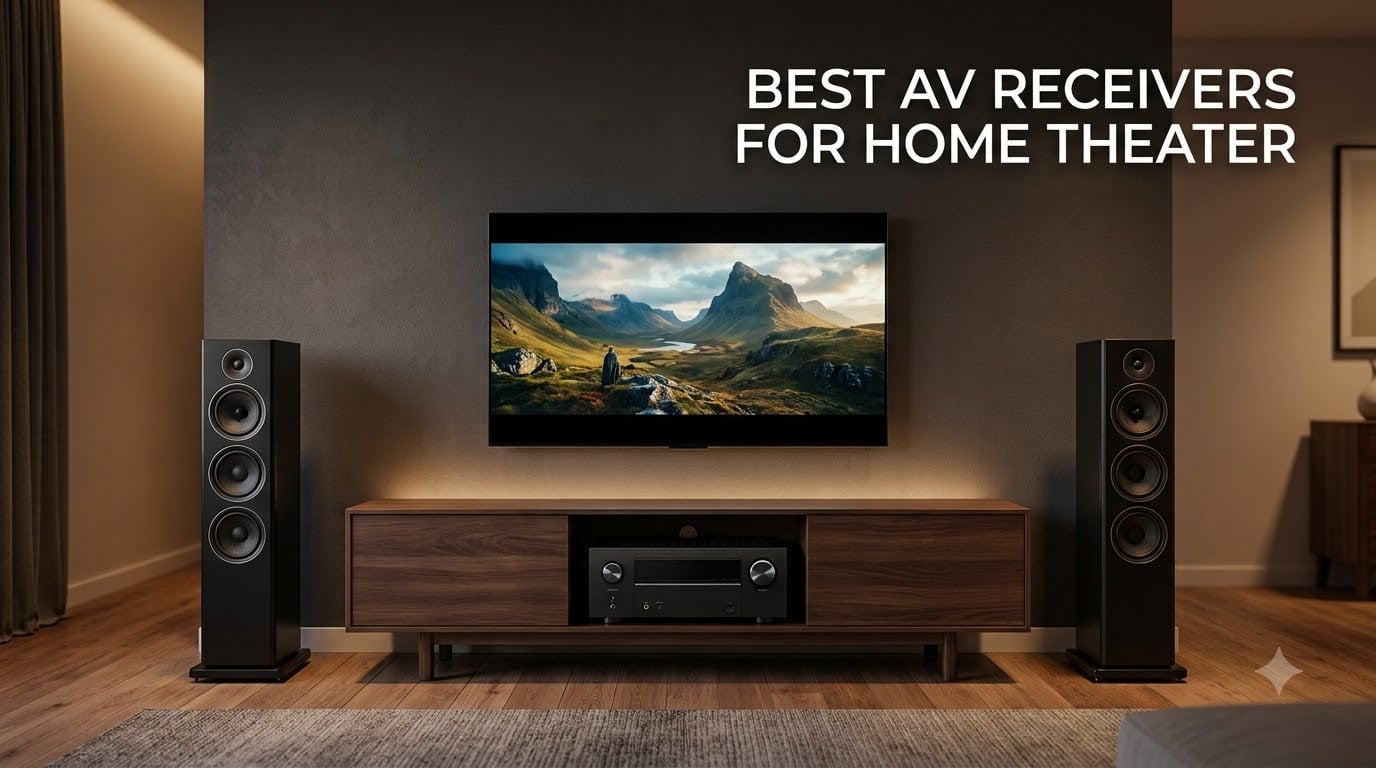Best AV Receivers for Home Theater