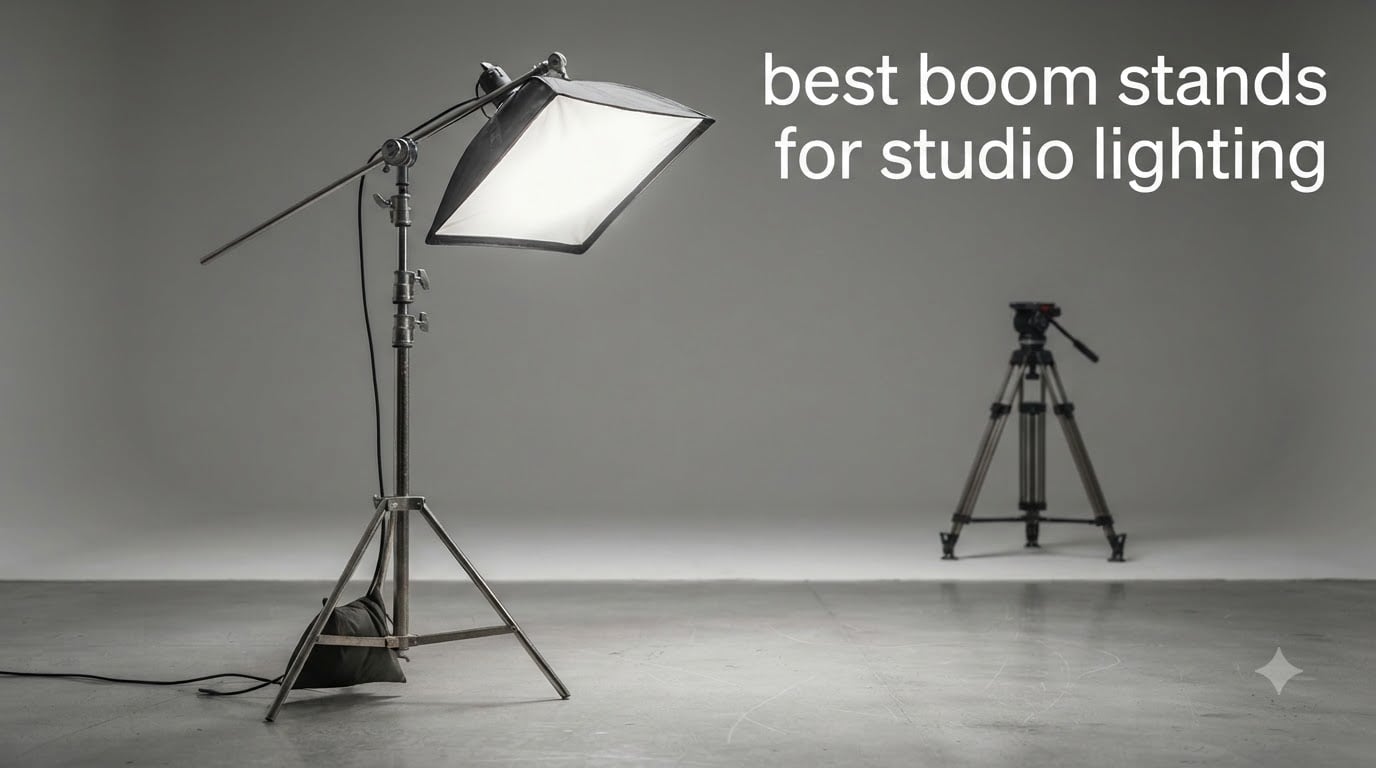 best boom stands for studio lighting