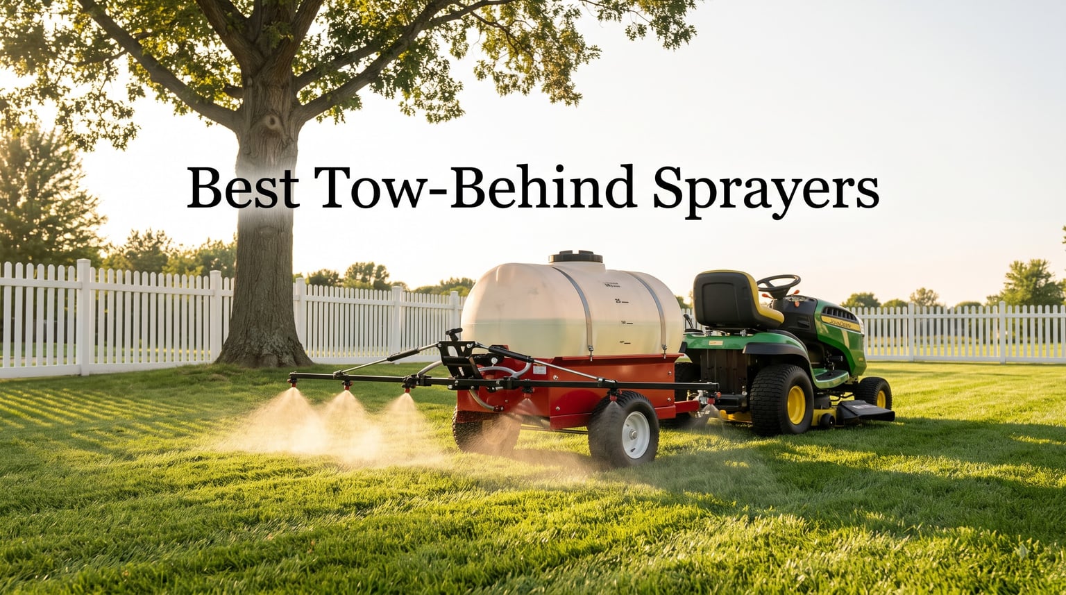 Best Tow-Behind Sprayers