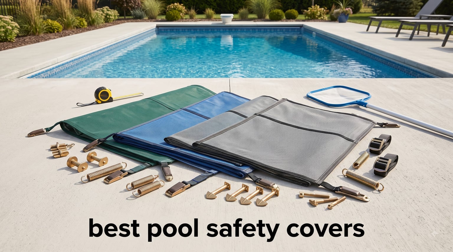 best pool safety covers