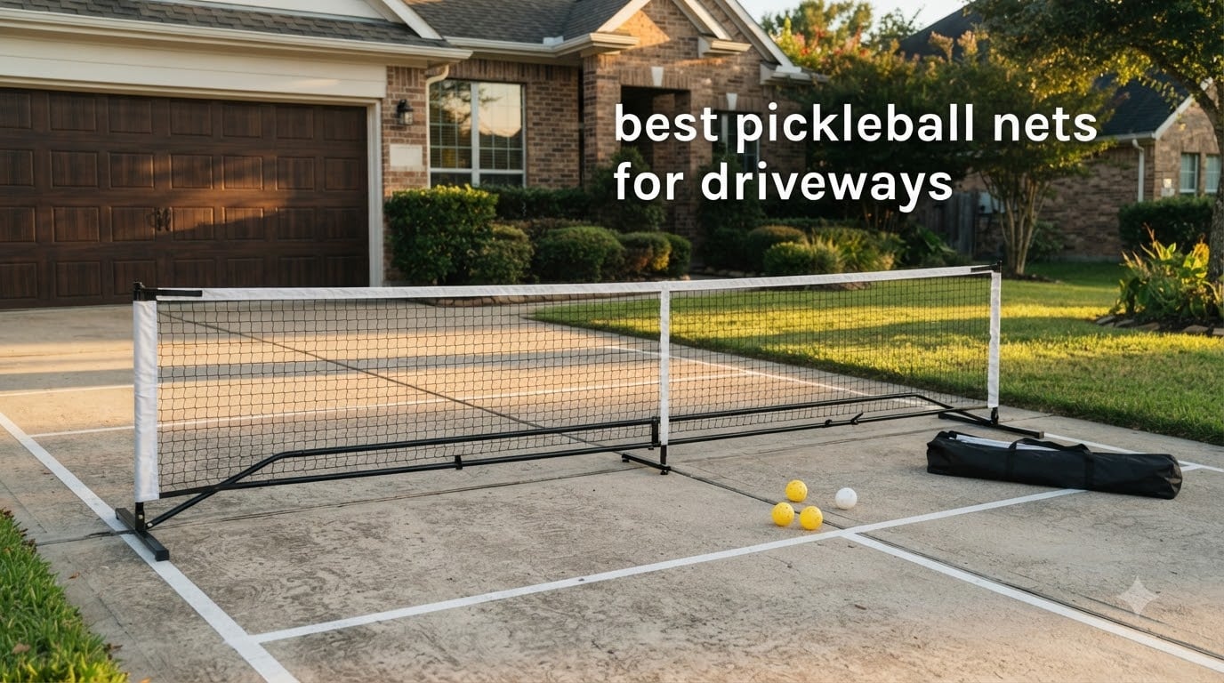 best pickleball nets for driveways