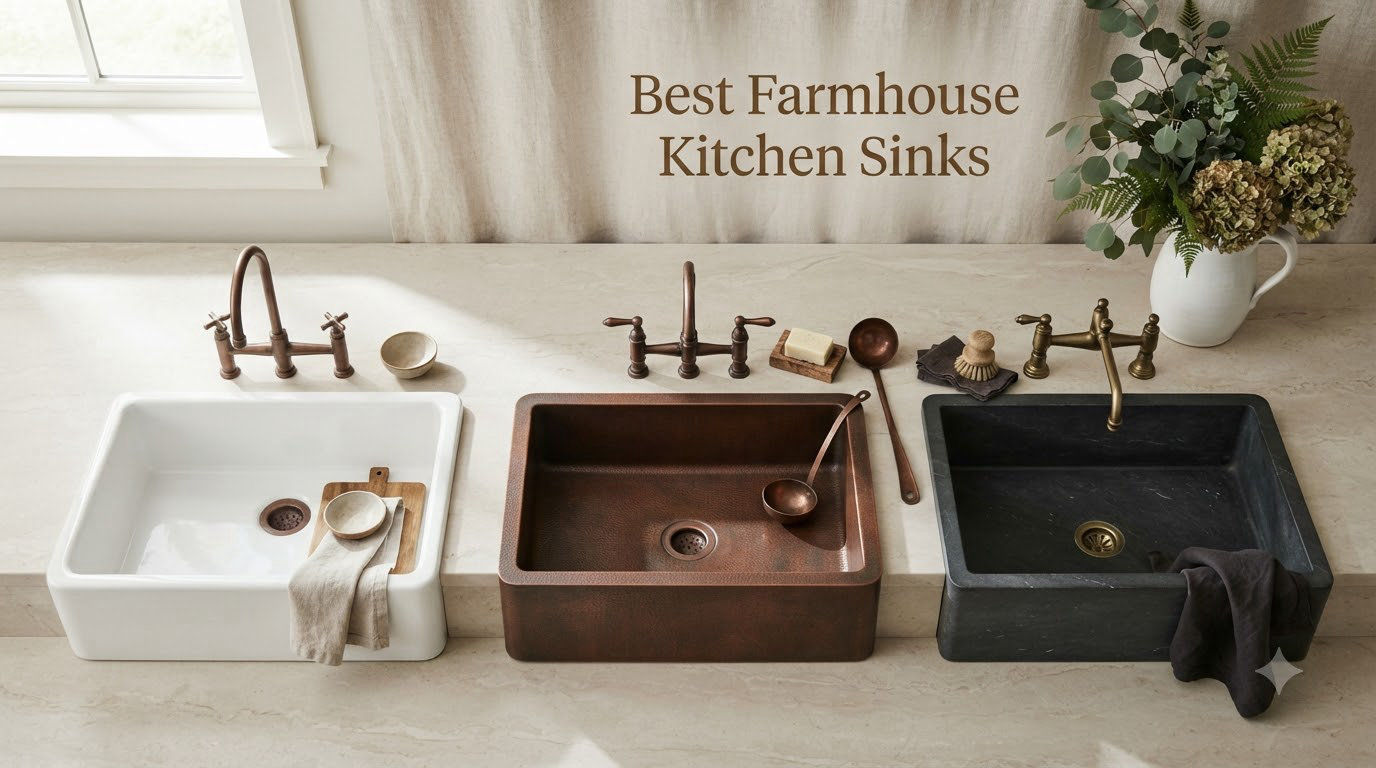 Best Farmhouse Kitchen Sinks