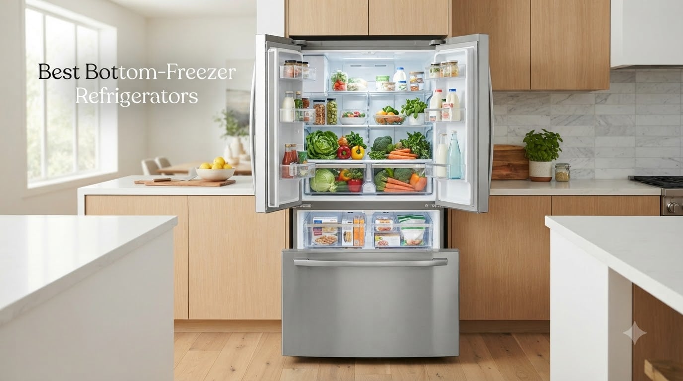 Best Bottom-Freezer Refrigerators
