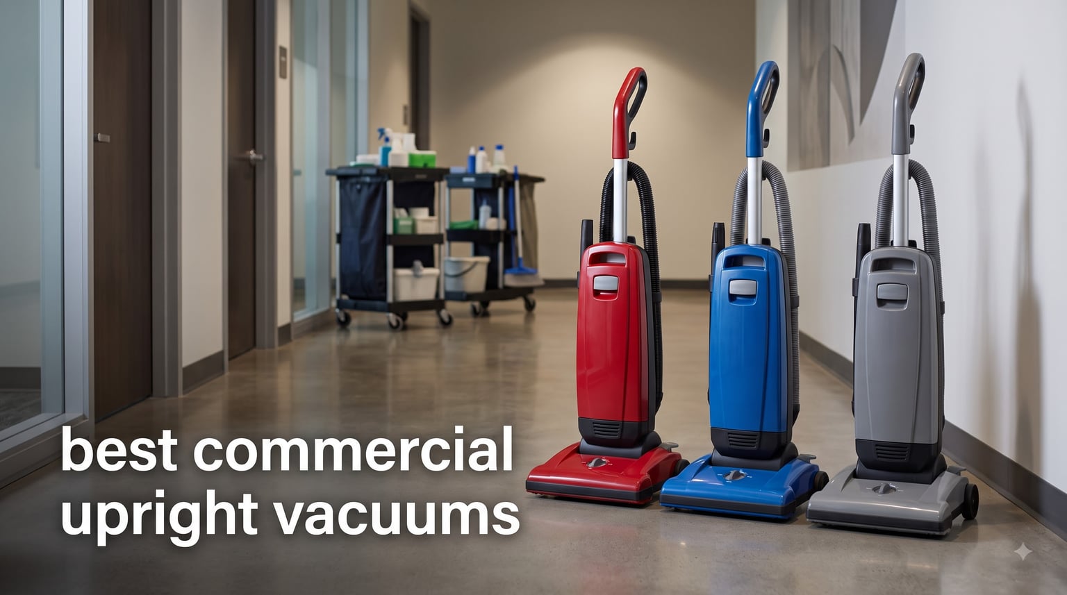 best commercial upright vacuums