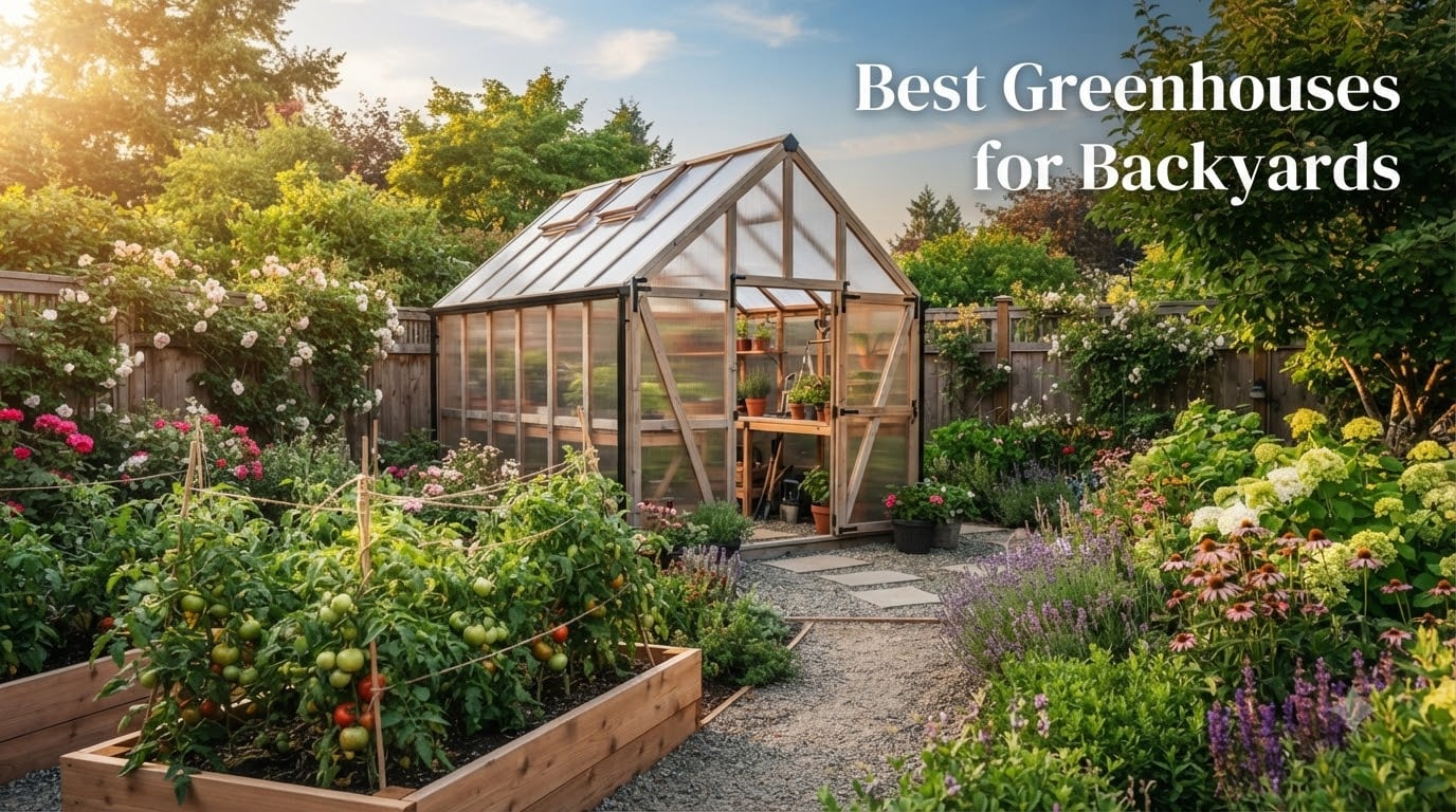 Best Greenhouses for Backyards