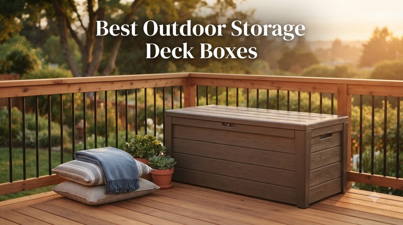 Best Outdoor Storage Deck Boxes